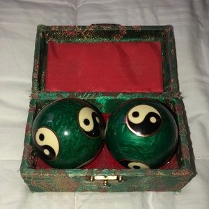 Chinese ying yang meditation balls Last call